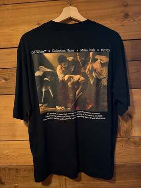 Off-White™ - Caravaggio Crowning Skate T-Shirt